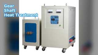 Riscaldamento a induzione da 100 kW per alberi di ingranaggi