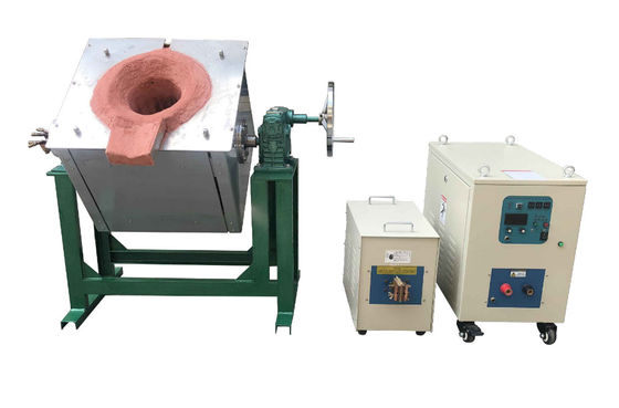 Apparecchio di riscaldamento di induzione del forno di fusione di alta efficienza per acciaio di fusione